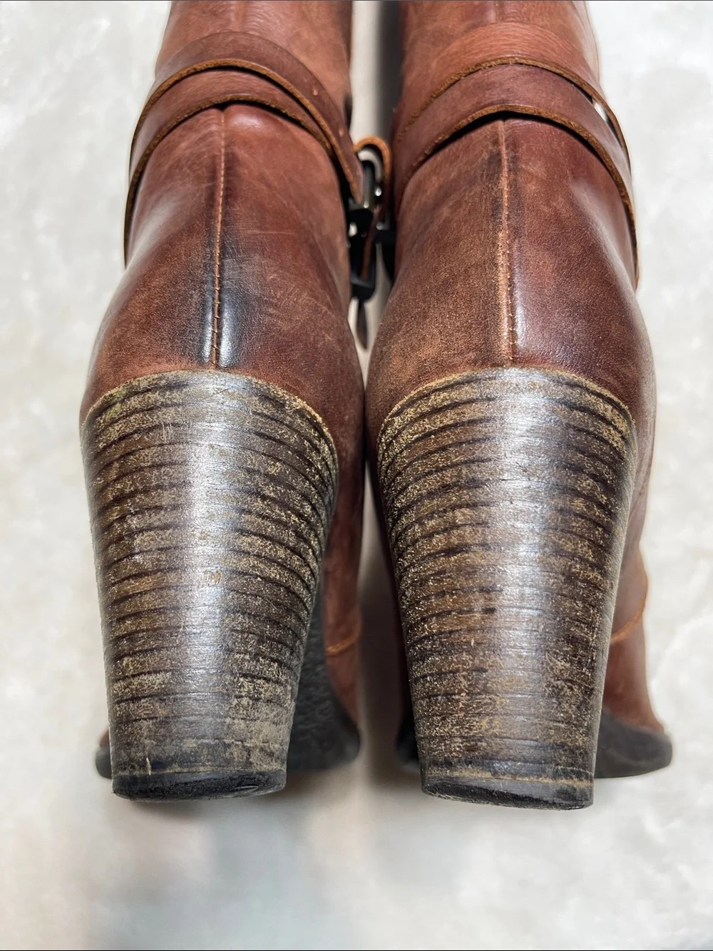 Alberto Fermani Brown Leather Knee-High Heeled  Boots Size 39